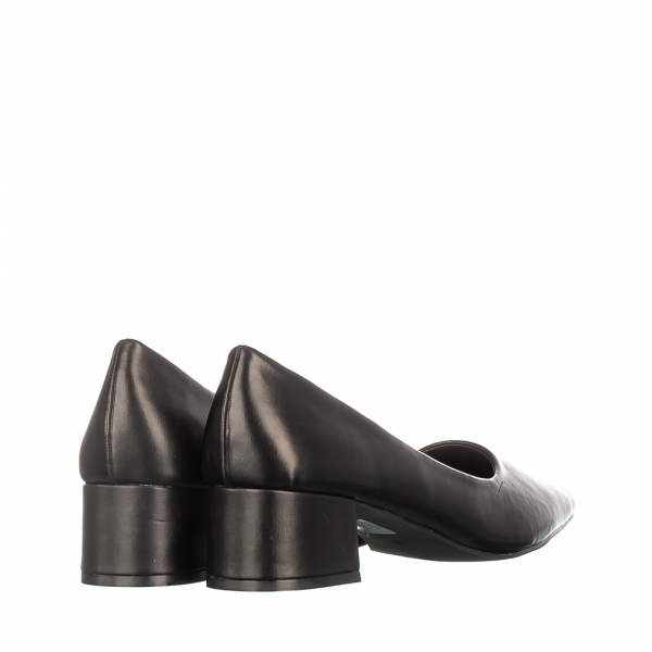 Γυναικεία παπούτσια Lurez μαύρα, 4 - Kalapod.gr